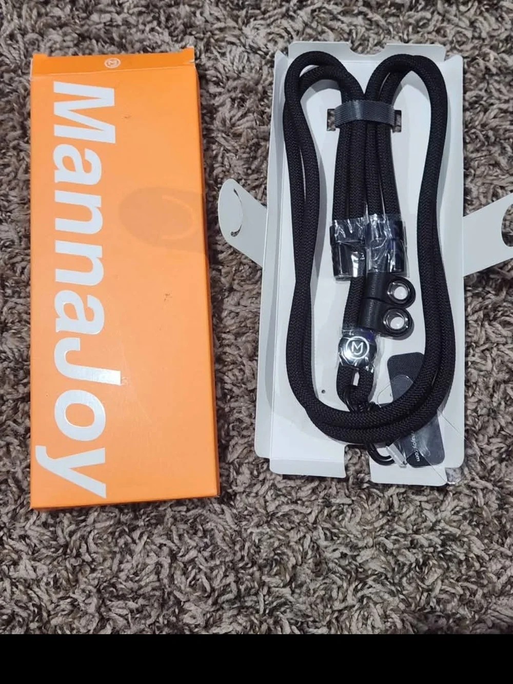Black Adjustable Camera/Phone Strap
